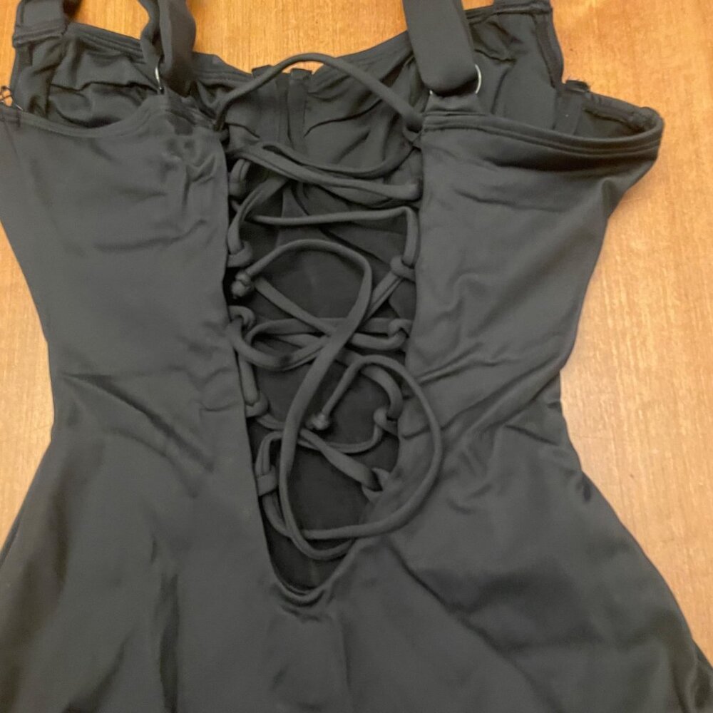 TA3 Lifty One Piece Underwire Swimsuit Black Sz MEDIUM REGULAR/LONG Cup H/I - Picture 8 of 11